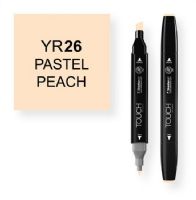 ShinHan Art 1110026-YR26 Pastel Peach Marker; An advanced alcohol based ink formula that ensures rich color saturation and coverage with silky ink flow; The alcohol-based ink doesn't dissolve printed ink toner, allowing for odorless, vividly colored artwork on printed materials; EAN 8809309660258 (SHINHANARTALVIN SHINHANART-ALVIN SHINHANART1110026-YR26 SHINHANART-1110026-YR26 ALVIN1110026-YR26 ALVIN-1110026-YR26) 