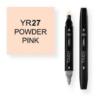 ShinHan Art 1110027-YR27 Powder Pink Marker; An advanced alcohol based ink formula that ensures rich color saturation and coverage with silky ink flow; The alcohol-based ink doesn't dissolve printed ink toner, allowing for odorless, vividly colored artwork on printed materials; EAN 8809309660265 (SHINHANARTALVIN SHINHANART-ALVIN SHINHANART1110027-YR27 SHINHANART-1110027-YR27 ALVIN1110027-YR27 ALVIN-1110027-YR27) 