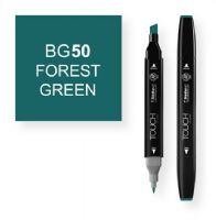 ShinHan Art 1110050-BG50 Forest Green Marker; An advanced alcohol based ink formula that ensures rich color saturation and coverage with silky ink flow; The alcohol-based ink doesn't dissolve printed ink toner, allowing for odorless, vividly colored artwork on printed materials; The delivery of ink flow can be perfectly controlled to allow precision drawing; EAN 8809309660463 (SHINHANARTALVIN SHINHANART-ALVIN SHINHANAR1110050-BG50 SHINHANART-1110050-BG50 ALVIN1110050-BG50 ALVIN-1110050-BG50) 