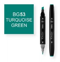 ShinHan Art 1110053-BG53 Turquoise Green Marker; An advanced alcohol based ink formula that ensures rich color saturation and coverage with silky ink flow; The alcohol-based ink doesn't dissolve printed ink toner, allowing for odorless, vividly colored artwork on printed materials; The delivery of ink flow can be perfectly controlled to allow precision drawing; EAN 8809309660494 (SHINHANARTALVIN SHINHANART-ALVIN SHINHANAR1110053-BG53 SHINHANART-1110053-BG53 ALVIN1110053-BG53 ALVIN-1110053-BG53) 