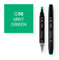 ShinHan Art 1110056-G56 Mint Green Marker; An advanced alcohol based ink formula that ensures rich color saturation and coverage with silky ink flow; The alcohol-based ink doesn't dissolve printed ink toner, allowing for odorless, vividly colored artwork on printed materials; The delivery of ink flow can be perfectly controlled to allow precision drawing; EAN 8809309660524 (SHINHANARTALVIN SHINHANART-ALVIN SHINHANAR1110056-G56 SHINHANART-1110056-G56 ALVIN1110056-G56 ALVIN-1110056-G56) 
