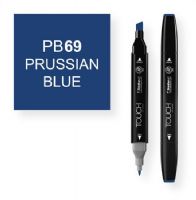 ShinHan Art 1110069-PB69 Prussian Blue Marker; An advanced alcohol based ink formula that ensures rich color saturation and coverage with silky ink flow; The alcohol-based ink doesn't dissolve printed ink toner, allowing for odorless, vividly colored artwork on printed materials; The delivery of ink flow can be perfectly controlled to allow precision drawing; EAN 8809309660647 (SHINHANARTALVIN SHINHANART-ALVIN SHINHANAR1110069-PB69 SHINHANART-1110069-PB69 ALVIN1110069-PB69 ALVIN-1110069-PB69) 