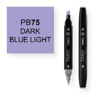 ShinHan Art 1110075-PB75 Dark Blue Light Marker; An advanced alcohol based ink formula that ensures rich color saturation and coverage with silky ink flow; The alcohol-based ink doesn't dissolve printed ink toner, allowing for odorless, vividly colored artwork on printed materials; The delivery of ink flow can be perfectly controlled to allow precision drawing; EAN 8809309660708 (SHINHANARTALVIN SHINHANART-ALVIN SHINHANARTALVIN1110075-PB75 SHINHANART-1110075-PB75 ALVIN1110075-PB75 ALVIN-1110075- 