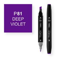 ShinHan Art 1110081-P81 Deep Violet Marker; An advanced alcohol based ink formula that ensures rich color saturation and coverage with silky ink flow; The alcohol-based ink doesn't dissolve printed ink toner, allowing for odorless, vividly colored artwork on printed materials; The delivery of ink flow can be perfectly controlled to allow precision drawing; EAN 8809309660739 (SHINHANARTALVIN SHINHANART-ALVIN SHINHANARTALVIN1110081-P81 SHINHANART-1110081-P81 ALVIN1110081-P81 ALVIN-1110081-P81) 