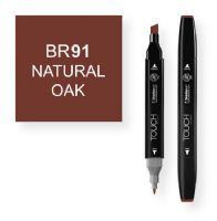 ShinHan Art 1110091-BR91 Natural Oak Marker; An advanced alcohol based ink formula that ensures rich color saturation and coverage with silky ink flow; The alcohol-based ink doesn't dissolve printed ink toner, allowing for odorless, vividly colored artwork on printed materials; The delivery of ink flow can be perfectly controlled to allow precision drawing; EAN 8809309660821 (SHINHANARTALVIN SHINHANART-ALVIN SHINHANARTALVIN1110091-BR91 SHINHANART-1110091-BR91 ALVIN1110091-BR91 ALVIN-1110091-BR91 