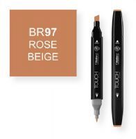 ShinHan Art 1110097-BR97 Rose Beige Marker; An advanced alcohol based ink formula that ensures rich color saturation and coverage with silky ink flow; The alcohol-based ink doesn't dissolve printed ink toner, allowing for odorless, vividly colored artwork on printed materials; The delivery of ink flow can be perfectly controlled to allow precision drawing; The ergonomically designed rectangular body resists rolling on work surfaces and provides a perfect grip that avoids smudges and smears; EAN  