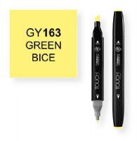 ShinHan Art 1110163-GY163 Green Bice Marker; An advanced alcohol based ink formula that ensures rich color saturation and coverage with silky ink flow; The alcohol-based ink doesn't dissolve printed ink toner, allowing for odorless, vividly colored artwork on printed materials; The delivery of ink flow can be perfectly controlled to allow precision drawing; EAN 8809309661224 (SHINHANARTALVIN SHINHANART-ALVIN SHINHANARTALVIN1110163-GY163 SHINHANART-1110163-GY163 ALVIN1110163-GY163 ALVIN-1110163-G 