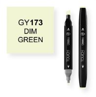 ShinHan Art 1110173-GY173 Dim Green Marker; An advanced alcohol based ink formula that ensures rich color saturation and coverage with silky ink flow; The alcohol-based ink doesn't dissolve printed ink toner, allowing for odorless, vividly colored artwork on printed materials; The delivery of ink flow can be perfectly controlled to allow precision drawing; EAN 8809309661293 (SHINHANARTALVIN SHINHANART-ALVIN SHINHANARTALVIN1110173-GY173 SHINHANART-1110173-GY173 ALVIN1110173-GY173 ALVIN-1110173-GY 
