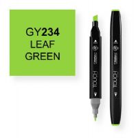 ShinHan Art 1110234-GY234 Leaf Green Marker; An advanced alcohol based ink formula that ensures rich color saturation and coverage with silky ink flow; The alcohol-based ink doesn't dissolve printed ink toner, allowing for odorless, vividly colored artwork on printed materials; The delivery of ink flow can be perfectly controlled to allow precision drawing; EAN 8809326960485 (SHINHANARTALVIN SHINHANART-ALVIN SHINHANARTALVIN SHINHANART-1110234-GY234 ALVIN1110234-GY234 ALVIN-1110234-GY234) 