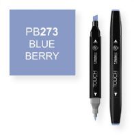 ShinHan Art 1110273-PB273 Blue Berry Marker; An advanced alcohol based ink formula that ensures rich color saturation and coverage with silky ink flow; The alcohol-based ink doesn't dissolve printed ink toner, allowing for odorless, vividly colored artwork on printed materials; The delivery of ink flow can be perfectly controlled to allow precision drawing; EAN 8809326960638 (SHINHANARTALVIN SHINHANART-ALVIN SHINHANARTALVIN SHINHANART-1110273-PB273 ALVIN1110273-PB273 ALVIN-1110273-PB273) 
