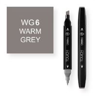 ShinHan Art 1111060-WG6 Warm Grey 6 Marker; An advanced alcohol based ink formula that ensures rich color saturation and coverage with silky ink flow; The alcohol-based ink doesn't dissolve printed ink toner, allowing for odorless, vividly colored artwork on printed materials; The delivery of ink flow can be perfectly controlled to allow precision drawing; EAN 8809309661651 (SHINHANARTALVIN SHINHANART-ALVIN SHINHANARTALVIN SHINHANART-1111060-WG6 ALVIN1111060-WG6 ALVIN-1111060-WG6) 