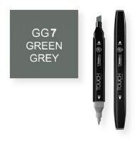 ShinHan Art 1113070-GG7 Green Grey 7 Marker; An advanced alcohol based ink formula that ensures rich color saturation and coverage with silky ink flow; The alcohol-based ink doesn't dissolve printed ink toner, allowing for odorless, vividly colored artwork on printed materials; The delivery of ink flow can be perfectly controlled to allow precision drawing; EAN 8809309661477 (SHINHANARTALVIN SHINHANART-ALVIN SHINHANARTALVIN SHINHANART-1113070-GG7 ALVIN1113070-GG7 ALVIN-1113070-GG7) 