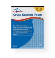 Alvin 1422-12 Cross Section Paper 4" x 4" Grid 50-Sheet Pad 17" x 22"; Weight 20 lb basis; Acid free; Sheet 17" x 22" pad 4" x 4" grid; Type Cross Section Paper; Quantity 50; Shipping Dimensions 17.00 x 22.00 x 0.50 inches; Shipping Weight 2.5 lb; UPC 088354213857 (ALVIN142212 ALVIN-142212 ALVIN-1422-12 1422/12 DRAWING OFFICE) 