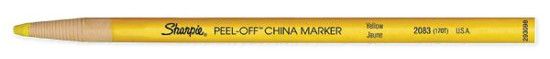 Sharpie 170T Yellow China Marking Pencil; Moisture resistant with non toxic odor-free pigments; They mark smoothly on any porous or non porous material including china, glass, plastics, and metal; The pull of a string unwinds the paper wrapping to sharpen in a flash; Packaged 12/box; UPC: 070735020833 (ALVIN170T ALVIN-170T SHARPIE170T SHARPIE-170T SHARPIEPENCIL ALVIN-PENCIL)