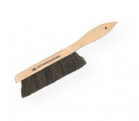 Alvin 2342 Comfort Curve Dusting Brush; Comfortable, curved, 15" finished hardwood handle brush that holds sterilized 100% horsehair in a single row of tufts to provide a stiff brushing action; Shipping Weight 0.19 lb; Shipping Dimensions 15.5 x 3.00 x 0.5 in; UPC 088354264859 (ALVIN2342 ALVIN-2342 ALVIN/2342 JANITOR CLEANING) 