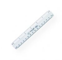 Alvin 267P Series 260 White Plastic Flat Engineer Scale 6"; Four-bevel white scales made of high-impact plastic; Printed graduations; 6" divided, double numbered: 10, 30, 40, and 50 parts to the inch; Shipping Weight 0.06 lb; Shipping Dimensions 6.00 x 1.00 x 0.12 in; UPC 088354155706 (ALVIN267P ALVIN-267P 260-SERIES-267P ARCHITECTURE DRAWING) 