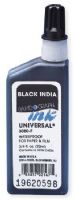 Koh-I-Noor 3080F-BLA 3/4oz Drawing Ink Black; An extremely versatile waterproof drawing ink for use on paper, film, and cloth; Free flowing and fast drying with permanent adhesion, yet is easily erasable from drafting film; UPC: 014173276049 (KOH-NOOR3080F-BLA KOH-NOOR3080FBLA32109 ALVINKOHNOOR3080F-BLA ALVIN-KOH-NOOR3080F-BLA ALVIN-3080F-BLA ALVIN3080F-BLA) 