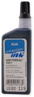 Koh-I-Noor 3080F-BLU 3/4oz Drawing Ink Blue; An extremely versatile waterproof drawing ink for use on paper, film, and cloth; Free flowing and fast drying with permanent adhesion, yet is easily erasable from drafting film; UPC: 085857021682 (KOH-NOOR3080F-BLU KOH-NOOR3080F-BLU ALVINKOHNOOR3080F-BLU ALVIN-KOH-NOOR3080F-BLU ALVIN-3080F-BLU ALVIN3080F-BLU) 