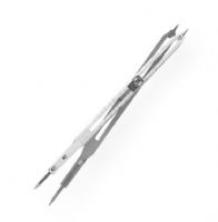 Alvin 458 Proportional Divider 10"; Features precise rack and pinion movement, replaceable hardened steel needle points, and matte chrome finish that resists wear and corrosion; Includes reference mark for golden section; Packaged in a velvet lined case; Shipping Weight 0.75 lb; Shipping Dimensions 10.75 x 1.88 x 0.75 in; UPC 088354005605 (ALVIN458 ALVIN-458 ARCHITECTURE ENGINEERING) 