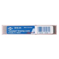 Alvin 5018-2H Constant 2mm Drawing Lead 12 Pack 2H; Top grade imported 2mm refill drawing leads, superior in both quality and strength; Uniform in texture and time tested under rigid standards; Can be used with any standard lead holder; Category Refill Leads; Type Drawing Lead; Lead Size 2mm; Dimensions 6.25" x 0.25" x 0.25"; Weight 0.06 lb; UPC 088354255604 (ALVIN50182H ALVIN-50182H ALVIN-5018-2H DRAWING OFFICE) 