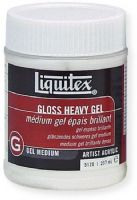 Liquitex 5120 Gloss Heavy Gel Medium 8oz; Extra heavy body medium; Dries to a transparent or translucent gloss finish; Mix with acrylic paint to increase body, density, viscosity, and to attain oil paint like consistency with brush or palette knife marks; Extends paint while increasing brilliance and transparency; Keeps paint workable longer than other gel mediums; UPC: 094376923865 (ALVIN5120 ALVIN-5120 LIQUITEX5120 LIQUITEX-5120 ALVIN-GEL 5120-GEL) 