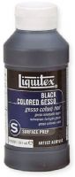 Liquitex 5320251 Colored Gesso Black; Establishes a color ground while providing all the attributes of traditional acrylic gesso; Gives opaque coverage; UPC: 094376923988 (ALVIN5320251 ALVIN-5320251 LIQUITEX5320251 LIQUITEX-5320251 ALVIN-GEL 5320251-GEL) 