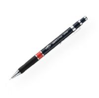 Alvin AGP7 Grippy Mechanical Pencil .7mm; Ideal for beginning or professional draftsmen or engineers; Premium construction features rubber finger grips for comfort and control, an oversized eraser in the cap, and a spring-loaded mechanism that advances lead .125" with each click of the cap; Available in 0.5mm and 0.7mm; Color-coded bands denote line width; Good for general writing; Red band; Supplied with HB Degree lead; UPC 088354805175 (ALVINAGP7 ALVIN-AGP7 GRIPPY-AGP7 ENGINEERING DRAFTING) 