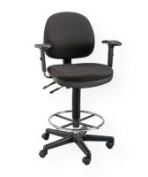 Alvin DC577-40 Zenith Drafting Chair; Designed for comfort, style, and convenience, this drafting chair is an outstanding value; UPC 088354808862 (ALVINDC57740 ALVIN-DC57740 ALVIN-DC577-40 ALVIN/DC577/40 CHAIR DRAFTING) 
