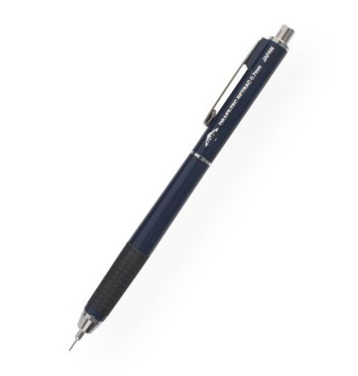Alvin DR07 Draf-Tec Retrac Mechanical Pencil .7mm; High-quality mechanical pencils that feature a unique retractable point system; Other features include push button lead advance, plastic barrel with rubberized non-slip finger grip, and a 4mm long stainless steel lead sleeve that supports the lead and provides drawing accuracy even with thick straightedges; Built-in eraser under cap; Supplied with HB Degree lead; UPC 088354267508 (ALVINDR07 ALVIN-DR07 DRAF-TEC-RETRAC-DR07 DRAFTING ENGINEERING)