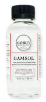 Gamblin G00094 Gamsol Oil 4oz; Excellent solvents for thinning mediums and for general painting, including brush and studio clean up; Safer for painters, paintings, and the environment than turpentine and harsh mineral spirits; UPC: 729911000946 (GAMBLING00094 GAMBLIN-G00094 ALVING00094 ALVIN-G00094 ALVINSOLVENT ALVIN-SOLVENT) 