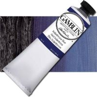 Gamblin G1320 Artists' Grade, Oil Color 37ml Indanthrone Blue; Alkyd oil colors with luscious working properties; No adulterants are used so each color retains the unique characteristics of the pigments, including tinting strength, transparency, and texture; FastMatte colors give painters a palette of oil colors that dry to a beautiful matte surface in 18 hours; UPC 729911113202 (GAMBLIN G1320 PAINT ALVIN OIL INDANTHRONE BLUE) 