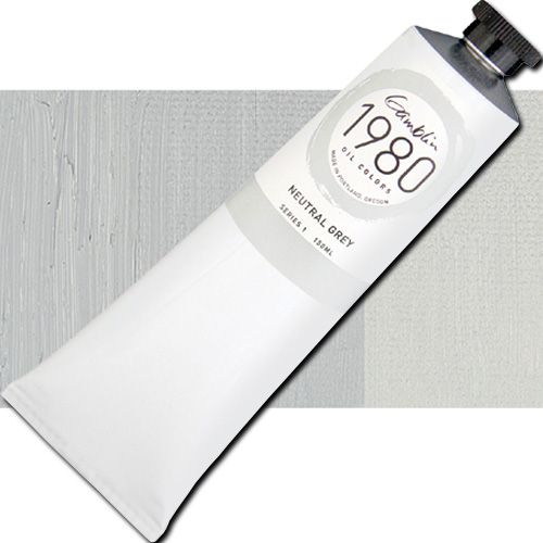 Gamblin G6485 Grade Oil Color, 150ml Jumbo Tube, Neutral Grey; Gamblin Artist's Oil Colors are crafted by hand with the well-being of artists, their work, and the environment in mind; The range of colors includes both historically accurate paints and modern, synthetically derived hues; For everything from traditional realism to contemporary abstraction, you'll find your ideal colors within the Gamblin line; UPC 729911164853 (GAMBLIN ALVIN G6485 PAINT OIL NEUTRAL GREY)