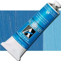 Grumbacher Academy GBT039B Oil Paint, 37 ml, Cerulean Blue Hue; Quality oil paint produced in the tradition of the old masters; The wide range of rich, vibrant colors has been popular with artists for generations; 37ml tube; Transparency rating: T=transparent; Dimensions 3.25" x 1.25" x 4.00"; Weight 0.5 lbs; UPC 014173353733 (GRUMBACHER ACADEMY GBT039B OIL PAINT CERULEAN BLUE HUE) 