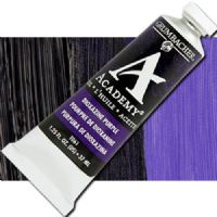 Grumbacher Academy GBT061B Oil Paint, 37 ml, Dioxazine Purple; Quality oil paint produced in the tradition of the old masters; The wide range of rich, vibrant colors has been popular with artists for generations; 37ml tube; Transparency rating: T=transparent; Dimensions 3.25" x 1.25" x 4.00"; Weight 0.5 lbs; UPC 014173353757 (GRUMBACHER ACADEMY GBT061B OIL PAINT DIOXAZINE PURPLE) 
