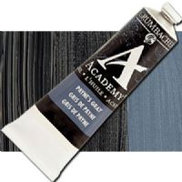 Grumbacher Academy GBT156B Oil Paint, 37 ml, Payne's Gray; Quality oil paint produced in the tradition of the old masters; The wide range of rich, vibrant colors has been popular with artists for generations; 37ml tube; Transparency rating: T=transparent; Dimensions 3.25" x 1.25" x 4.00"; Weight 0.5 lbs; UPC 014173353870 (GRUMBACHER ACADEMY GBT156B OIL PAINT PAYNES GRAY) 