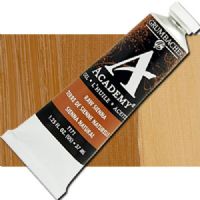 Grumbacher Academy GBT171B Oil Paint, 37 ml, Raw Sienna; Quality oil paint produced in the tradition of the old masters; The wide range of rich, vibrant colors has been popular with artists for generations; 37ml tube; Transparency rating: T=transparent; Dimensions 3.25" x 1.25" x 4.00"; Weight 0.5 lbs; UPC 014173353917 (GRUMBACHER ACADEMY GBT171B OIL RAW SIENNA) 