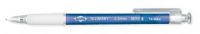 Alvin IB05-B Mechanical Pencil Blue; An economical, yet reliable, mechanical pencil; Push button lead advance, rubberized non-slip finger grip, plastic pocket clip, and eraser; 0.5mm; UPC: 088354165101 (ALVINIB05-B ALVIN-IB05-B ALVINALVIN ALVIN-ALVIN ALVINPENCIL ALVIN-PENCIL) 