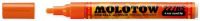 MOLOTOW M227203 4mm Round Tip Acrylic Pump Marker Dare Orange; Premium, versatile acrylic based hybrid paint markers that work on almost any surface for all techniques; All markers have refillable tanks with mixing balls; Secure caps click closed to avoid drying out and to protect exchangeable tips; Use refill colors to mix custom colors, or use with other artist tools (airbrush, sponges, brushes, etc.); EAN 4250397600598 (MOLOTOWM227203 MOLOTOW-M227203 ALVIN-MOLOTOWM227203 ALVINMOLOTOW-M227203  