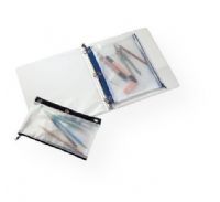 Alvin NBR510 Binder Mesh Bag 3 Ring 5" x 10"; Made from high quality see-through vinyl with mesh webbing; Handy pencil pouches are designed to fit standard 3 ring binders; Category Utility and Tote Storage Bags Soft; Type Mesh Bag; Size 5" x 10"; Shipping Dimensions 10.00 x 5.75 x 0.25 inches; Shipping Weight 0.10 lb; UPC 088354803683 (ALVINNBR510 ALVIN-NBR510 NBR-510 NBR/510 OFFICE) 