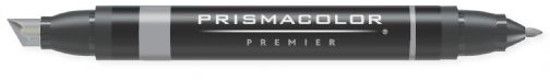 Prismacolor PM118 Premier Art Marker Metallic Silver Fine; Offers a kaleidoscope of vibrant color choices; Unique four in one design creates four line widths from one double ended marker; The marker creates a variety of line widths by increasing or decreasing pressure and twisting the barrel;  Juicy laydown imitates paint brush strokes with the extra broad nib; UPC: 070735010322 (PRISMACOLORPM118 PRISMACOLOR-PM118 ALVINPRISMACOLOR ALVIN-PRISMACOLOR ALVIN-PM118 ALVINPM118)