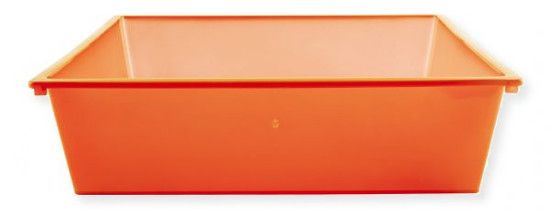 Alvin SC-SD-O Storage Cart Standard Drawer Orange; Inside bottom dimensions: 13 3/8