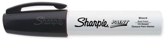 Sharpie SN35564 Oil Paint Marker Bold Black; Permanent, oil based opaque paint markers mark on light and dark surfaces; Use on virtually any surface, metal, pottery, wood, rubber, glass, plastic, stone, and more; Quick drying, and resistant to water, fading, and abrasion; Xylene free; UPC: 071641355644 (SHARPIESN35564 SHARPIE-SN35564 SHARPIEALVIN SHARPIE-ALVIN ALVINSN35564 ALVINSN35564)