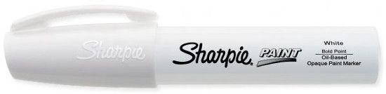 Sharpie SN35568 Oil Paint Marker Bold White; Permanent, oil based opaque paint markers mark on light and dark surfaces; Use on virtually any surface, metal, pottery, wood, rubber, glass, plastic, stone, and more; Quick drying, and resistant to water, fading, and abrasion; Xylene free; UPC: 071641355682 (SHARPIESN35568 SHARPIE-SN35568 SHARPIEALVIN SHARPIE-ALVIN ALVINSN35568 ALVINSN35568)