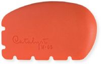 Princeton W-05 Wedge Shape 5; Crafted from flexible silicone for expressive application; Wedges are shaped to fit comfortably in the hand for direct interaction with work; Designed for heavy-body acrylics and mediums, but can also work with oils, acrylics, water miscible oils, plaster, clay, and even frosting; UPC: 757063653246 (ALVINPRINCETON ALVIN-PRINCETON ALVINW-05 ALVIN-W-05 ALVINWEDGESHAPE ALVIN-WEDGESHAPE) 
