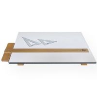 Alvin XBK Drawing Board Kit, Drawing and Geometry Set; Contains 15" x 20" white Melamine drawing board, Wooden T-square, 30 and 60 degrees triangle, 45 and 90 degrees triangle; Shipping Dimensions 15.00 x 20.00 x 1.50 inches; Shipping Weight 4.10 lbs; UPC 088354163282 (ALVINXBK ALVIN-XBK ARCHITECT DRAFTING) 