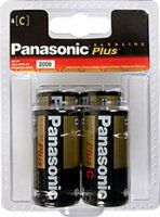 Panasonic AM-2PA/4B Size C Alkaline Plus Batteries (4-pack), Alkaline Plus batteries provide long-lasting performance in everyday devices such as portable CD players, shavers, radios, smoke alarms and pagers, giving you a dependable solution for the products you rely on, UPC 073096300545 (AM2PA4B AM-2PA-4B AM-2PA4B AM2PA/4B AM-2PA 4B) 