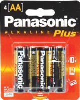 Panasonic AM-3PA/4B Four Pack AA Size Alkaline Plus Batteries, Designed for High Drain Electronic Devices (AM3PA4B AM-3PA-4B AM3PA/4B AM3PA-4B AM-3PA)