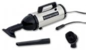 Metrovac 106-577911 Model AM4SB Evolution Hand Portable Vacuum Cleaner, 12 V; All Steel construction; Satin Nickel / Black Finish; The Metropolitan 12V Evolution Hand Vac plugs into the cigarette lighter or 12 volt outlet in your vehicle; It's the ultimate in convenience for anyone living in an apartment or condo; The Metro 12 Volt Hand Vac is excellent for maintenance and quick cleaning during the work week; UPC 031275577911 (METROVACAM4SB METROVAC AM4SB 106-577911) 