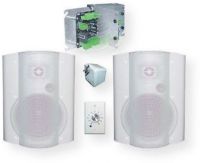 OWI AMP1S62782WSVC Wall Amplifier with 2-pack 6.5" P6278 White Speaker, Stereo/Mono Volume Control, Single Source in UL Listed double gang box (surface mount), 12 volt AC power supply and volume control included, Fast and Easy Install in the Field, 25 W Amplifiers in a Double Gang Box, Frequency Response: 50 Hz - 15 kHz. HF is optimized to Enhance Frequency Response of the Speaker, Total Harmonic Distortion: less than 1%, UPC 092087918033 (AMP1S62782WSVC AMP1S62782-WSVC AMP-1S62782WSVC) 