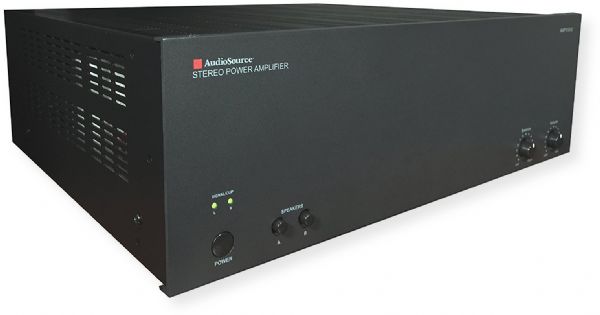 AudioSource AMP310VS 2 x 150W Amplifier; Black; Class A or B amplifier design using high efficiency toroidal transformers; Features triple darlington output stages for high current delivery, as well as dual differential topology for high audio accuracy; UPC 041087906717 (AMP310VS AMP-310VS ASAMP310VS AMP310VS-AS AUDIO-SOURCE-AMP310VS AMP310VS-AUDIOSOURCE)